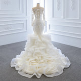 ChicSew Luxurious Ball Gown Wedding Dress With Lace Applique