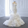 ChicSew Luxurious Ball Gown Wedding Dress With Lace Applique