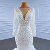 ChicSew Sparkly Mermaid Sequined Ball Gown Wedding Dress