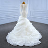 ChicSew Sparkly Mermaid Sequined Ball Gown Wedding Dress