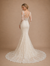 ChicSew Romantic Classy Sweetheart Lace Tulle Long Sleeves Mermaid Maxi Wedding Dresses