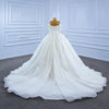ChicSew Luxurious Off Shoulder A-Line Ball Gown Wedding Dress With Beading