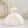 Gradient Flower Girls Dress Cute Princess Gown for Wedding Gradient Kids Tutu Dresses