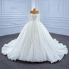 ChicSew Luxurious Off Shoulder A-Line Ball Gown Wedding Dress With Beading