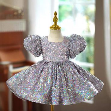 Elegant party dress for Girl Wedding Flower girl Dresses Kids Princess Party Prom Girl