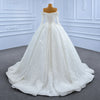ChicSew Luxurious Off Shoulder Beaded Ball Gown Wedding Dress With Sequin