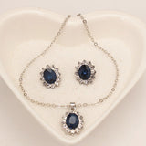 Flash Diamond Tassel Necklace Luxury Dress Accessories Dinner Clavicle Necklace CN189