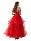 ChicSew Gorgeous Off the Shoulder A-line Tulle Prom Ball Gown