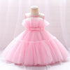 Princess Flower Girls Dress Cute Gown for Wedding Kids Tutu Dresses