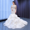 ChicSew Beaded Illusion Mermaid Ball Gown Wedding Dress