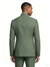 Classic 1 Piece Men's Suit with Regular Fit and Sophisticated Peak Lapel