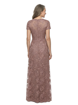 ChicSew Trendy Short Sleeve Lace Overlay Tulle Mother Of The Groom Gowns