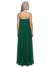 ChicSew Strapless Floor Length Flowy Chiffon Formal Evening Gowns For Mother Of The Bride