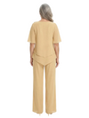 ChicSew Scoop Flutter Sleeves Jumpsuit For Mother Of The Bride Chiffon Mother Of The Bride Pantsuits