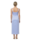 ChicSew Pretty Square Neck Satin Sheath Mother Of The Bride Dress Tea-Length