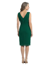 ChicSew V-Neck Front Slit Knee Length Chiffon Sheath Mother Of The Bride Dresses