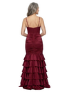 ChicSew Spaghetti Straps Boning Satin Floor-Length Mermaid Mother of the Bride Dress