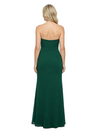 ChicSew Strapless Sweetheart Ruched Bodice Floor Length Chiffon Mermaid Mother of the Bride Dress