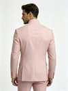 Classic 1 Piece Pink Men's Suit with Regular Fit and Sophisticated Peak Lapel