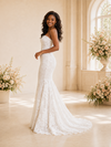 ChicSew Romantic Sweetheart Lace Mermaid Floor-Length Wedding Dress