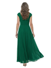 ChicSew V-Neck Short Sleeve Floor Length Chiffon Modern Mother of the Bride Dresses