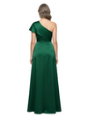 ChicSew One Shoulder Satin Floor Length A-Line Mother of the Bride Dress
