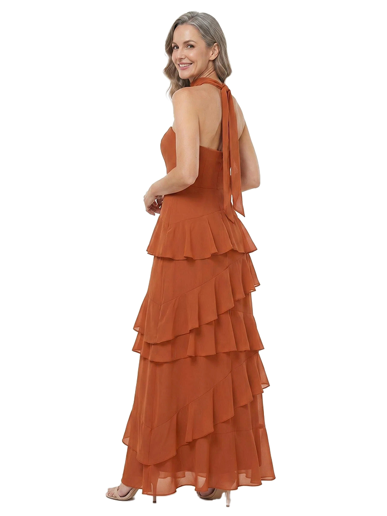 ChicSew Sweetheart Ruffles Chiffon A-Line Floor-Length Mother Of The Bride Dress