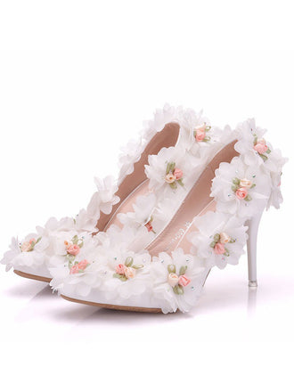 Women's Wedding Shoes Fashionable and Sexy Pedicure Slimming High Heels