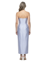 ChicSew Strapless Sheath Silky Satin Ankle-Length Modern Mother Of The Groom Gown For Wedding