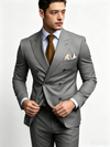 Classic 1 Piece Pink Men's Suit with Regular Fit and Sophisticated Peak Lapel