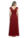 ChicSew Trendy V-Neck Lace Chiffon A-Line Mother Of The Groom Dresses With Ruffle
