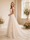 ChicSew Beautiful V-Neck A-Line Lace Tulle Maxi Wedding Dresses Online