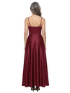 ChicSew Spaghetti Straps Sweetheart Soft Satin Floor-Length A-Line Mother of the Bride Dress