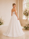 ChicSew Romantic Strapless Boning A-Line Lace Tulle Long Wedding Dresses