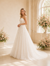 ChicSew Beautiful A-Line Sweetheart Lace Tulle Sleeveless Maxi Long Wedding Dresses