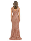 ChicSew Glamorous Sleeveless Sequin Mermaid Floor Length Mother Of The Bride Gown