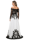 ChicSew Lace Satin Jumpsuit With Overskirt Mother Of The Groom Outfits Long Sleeve Floral Unique
