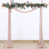 Outdoor Wedding Decoration Sparkly Sequin Background Curtain, HCP32
