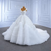 ChicSew Luxurious Sequined A-Line Ball Gown Wedding Dress