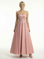 Classy Lace Applique Sweetheart A-Line Long Evening Gown