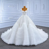 ChicSew Luxurious Sequined A-Line Ball Gown Wedding Dress
