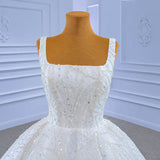 ChicSew Luxurious Square Neck A-Line Ball Gown Wedding Dress