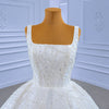 ChicSew Luxurious Square Neck A-Line Ball Gown Wedding Dress