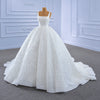 ChicSew Luxurious Square Neck A-Line Ball Gown Wedding Dress