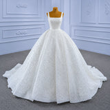ChicSew Luxurious Square Neck A-Line Ball Gown Wedding Dress