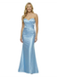 ChicSew Classy Strapless Sweetheart Prom Dress Satin Mermaid Floor Length Formal Evening Gown