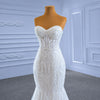 ChicSew Sparkly Lace Applique Off Shoulder Ball Gown Wedding Dress