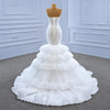 ChicSew Sparkly Lace Applique Off Shoulder Ball Gown Wedding Dress