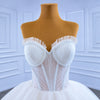 ChicSew Luxurious A-Line Sweetheart Boning Ball Gown Wedding Dress