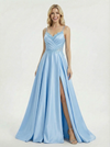 Modern Sweetheart Neckline Satin Party Dress with Lace Waist Detail And Pleated Skirt